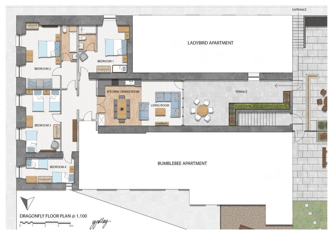 The Torrs Apartments New Mills Bagian luar foto